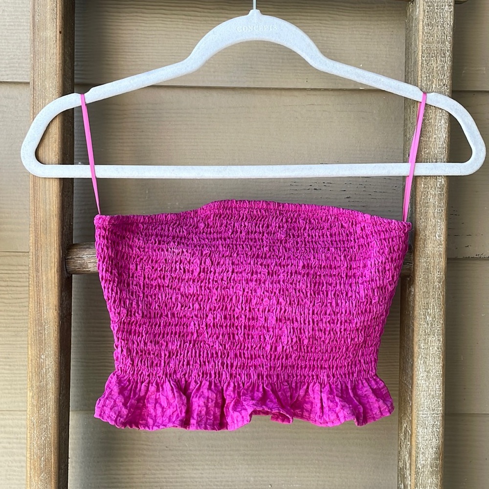 Magenta tube top
